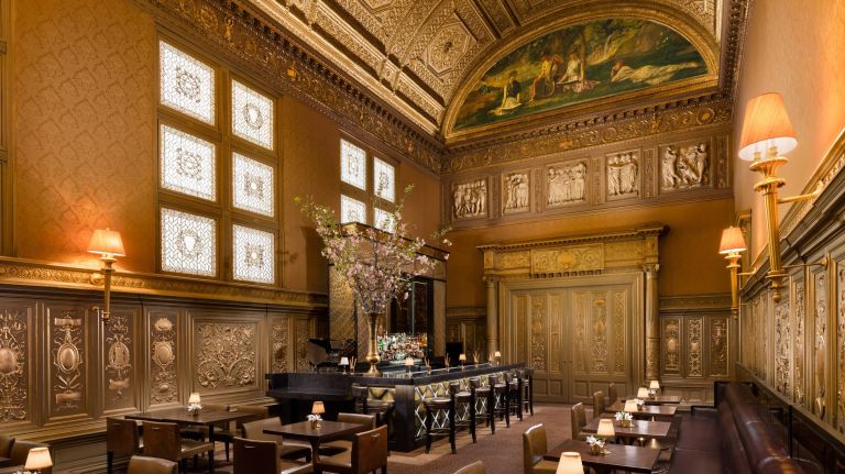 The Gold Room is now open inside midtown's Lotte New York Palace.