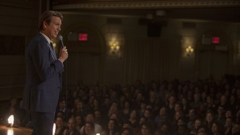 What happened to 'Crashing'? Pete Holmes had a feeling the end was near 3 Pete Holmes is pictured in the finale of "Crashing" on HBO.