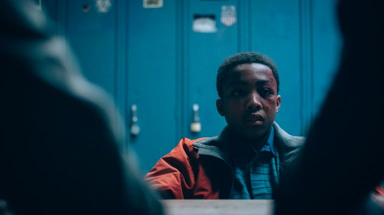 Asante Blackk portrays young&nbsp;Kevin Richardson in "When They See Us."&nbsp;
