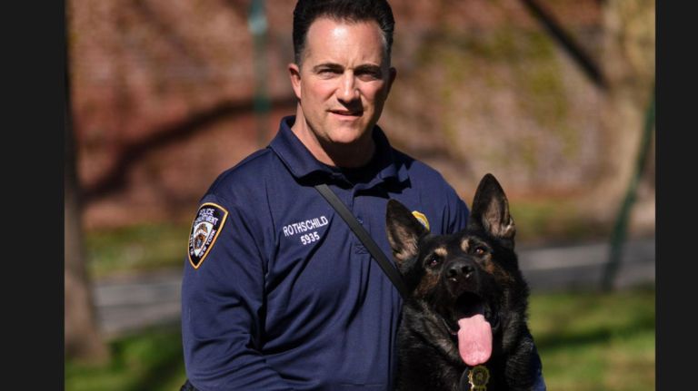NYPD's lead Transit Canine instructor to oversee nation's oldest K-9 certification organization 2 Det. Wayne Rothschild of the NYPD's Transit Canine Unit poses with his partner, Cowboy.