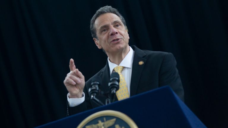 Kosciuszko Bridge's new span to open years ahead of schedule, Cuomo says 3 Gov. Cuomo commended the construction crews who completed the project -- the first new bridge in New York since the Verrazzano-Narrows Bridge -- on budget, $873 million, and four years ahead of schedule.