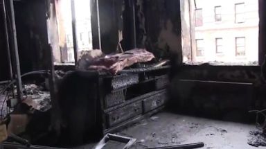 FDNY releases video from inside Harlem apartment where family died