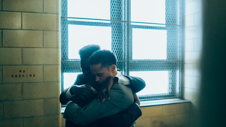 The cast of "When They See Us" says filming the series was an emotional experience.&nbsp;