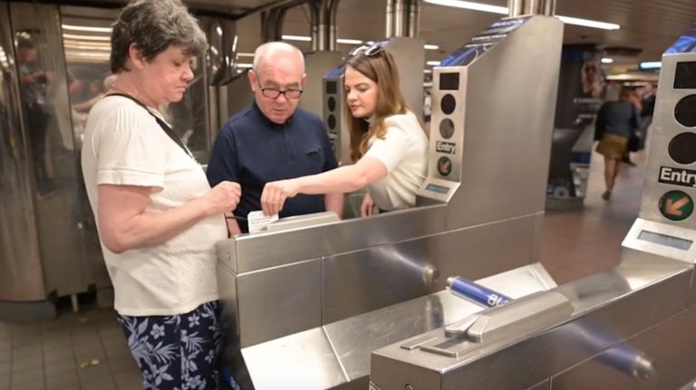 With OMNY's launch, some NYers take their last swipes of the MetroCard 2 The struggle is real: New Yorkers still don't have the swipe down after all these years.
