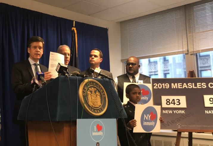 Push to end measles religious exemptions 1