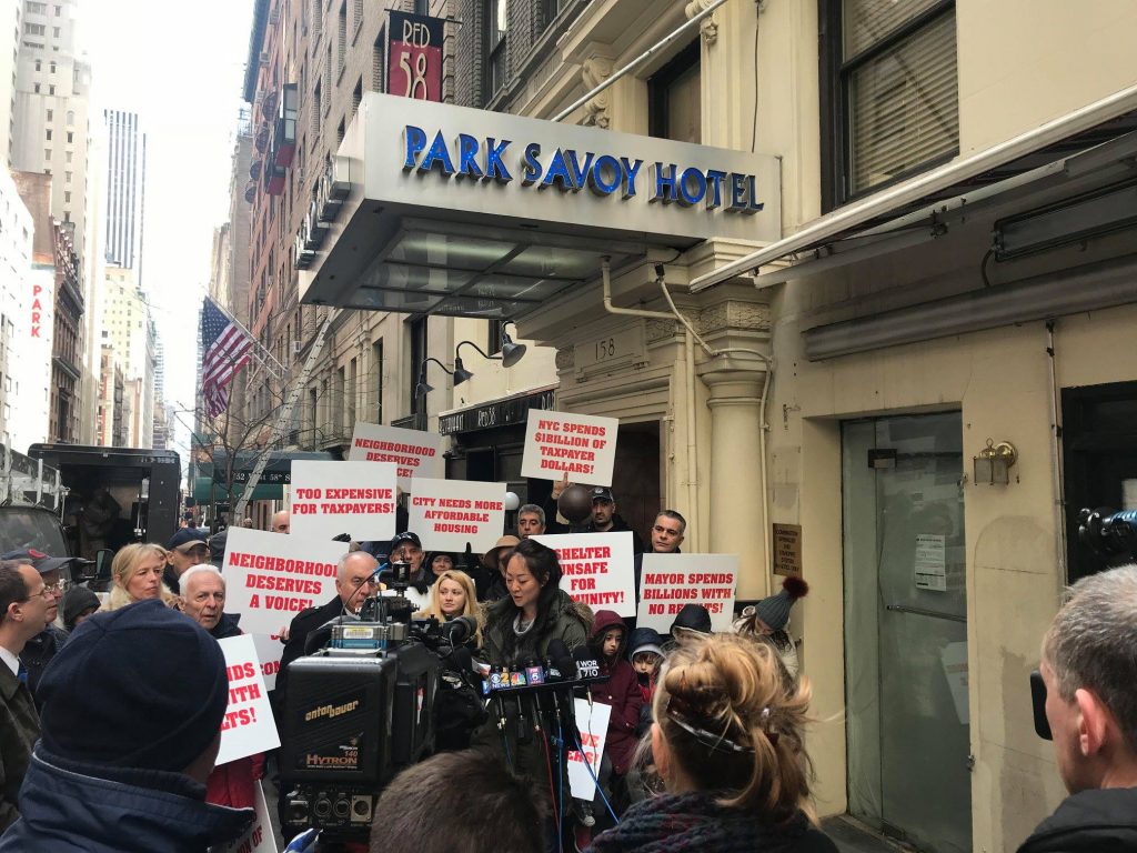 Work stopped on ‘Billionaires’ Row’ shelter 3