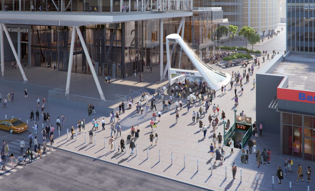Rendering of new Penn Station entrance – courtesy Governor Cuomo’s office (5)