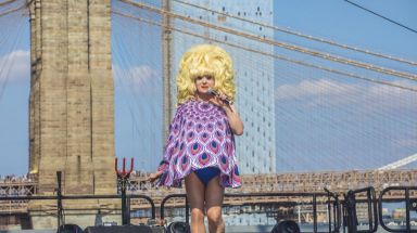The Wigstock drag festival, started by Lady Bunny and friends 35 years ago, is detailed in the HBO doc "Wig."