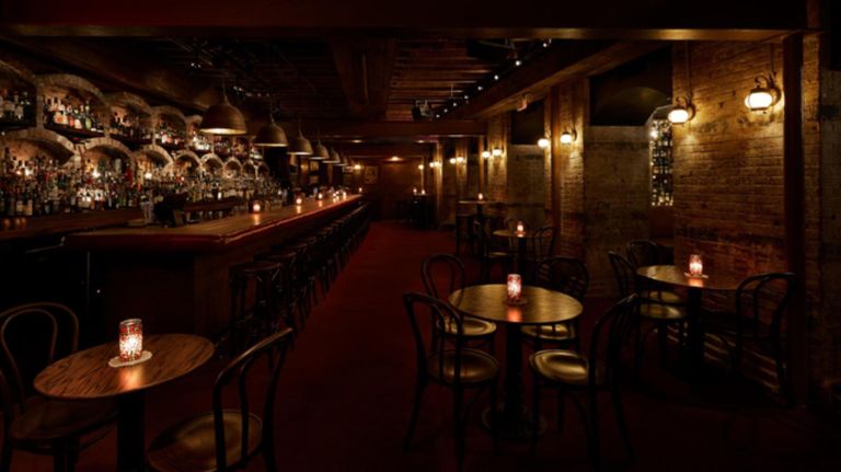 Best NYC bars for after-work drinks in FiDi, midtown and beyond 7 Peppi's Cellar is a hidden gem -- literally. The SoHo bar is located below restaurant Gran Tivoli, and is accessible via a winding staircase descending from the eatery.