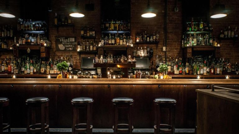 Best NYC bars for after-work drinks in FiDi, midtown and beyond 5 Ward III in Tribeca offers a happy hour from 4 to 7 p.m. where you can get drinks like Pretty in (Millennial) Pink, a blend of bourbon, Aperol, lemon, grapefruit, agave and kombucha.