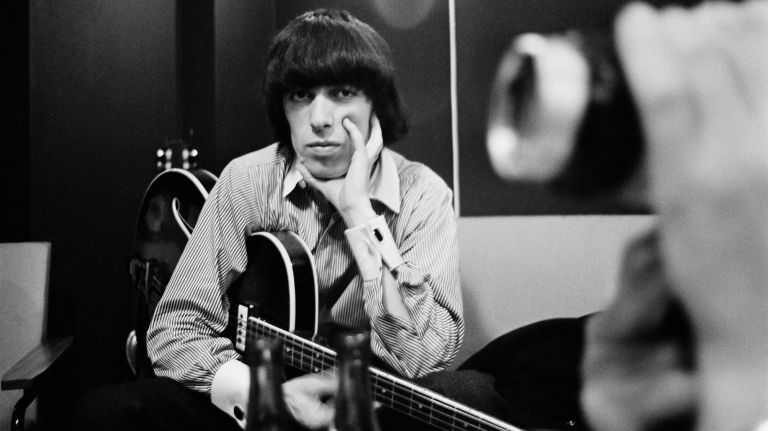 Bill Wyman in the studio in "The Quiet One."