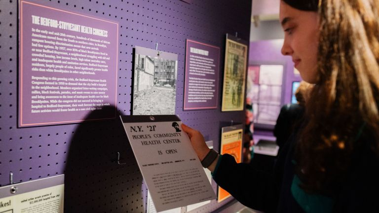 Brooklyn's history with public health on display at Historical Society exhibit 2 Interactive items, like articles and notices you can take off the wall, are a part of "Taking Care of Brooklyn: Stories of Sickness and Health."