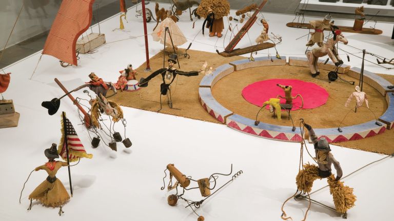 "Whitney's Collection: Selections&nbsp;from 1900 to 1965" will reintroduce the museum's iconic masterpieces and shed light on lesser-known artists across 120 works, including "Calder's Circus," pictured.