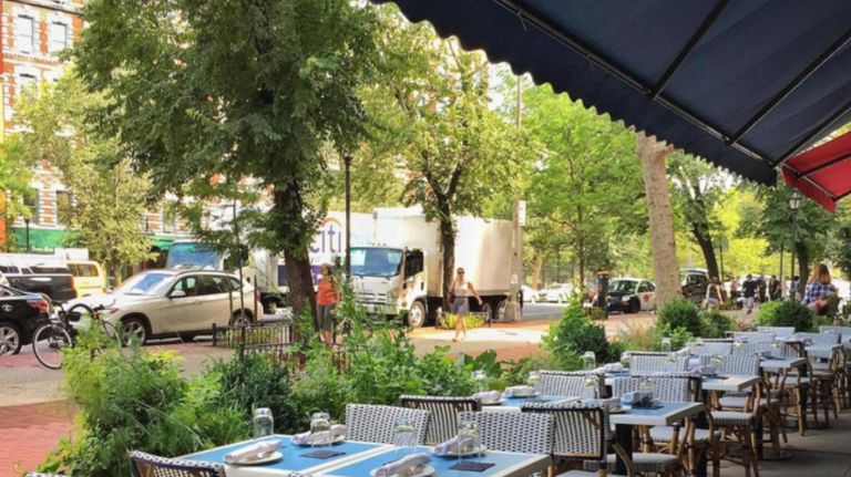 best outdoor brunch west village