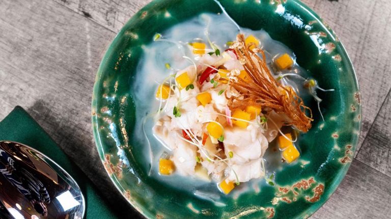 Arlo NoMad Hotel's Lamalo, and more NYC openings 5 TSISMIS eclectic menu of Filipino-American food hits the spot with offerings like crispy pork strips, shrimp with shishito peppers in garlic olive oil sauce, and roasted chicken with turmeric soy sauce and roasted eggplant.