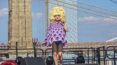 Lady Bunny at Wigstock, as seen in the film "Wig," which will also air on Tuesday on HBO, HBO Now and HBO Go.