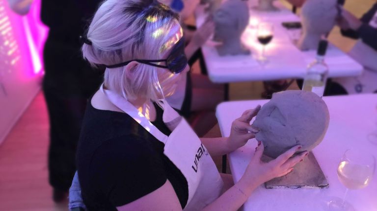 Sculpting with no sight offered a chance to remove my own criticism from the creative process.