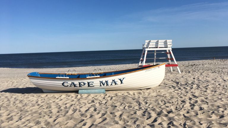 Hit the beach when you visit Cape May. 