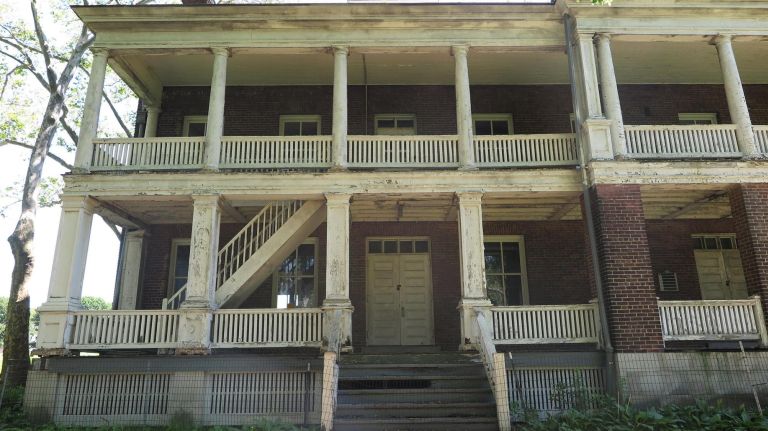 Take a jaunt through Colonels Row and Nolan Park to see some impressive old homes like this one.
