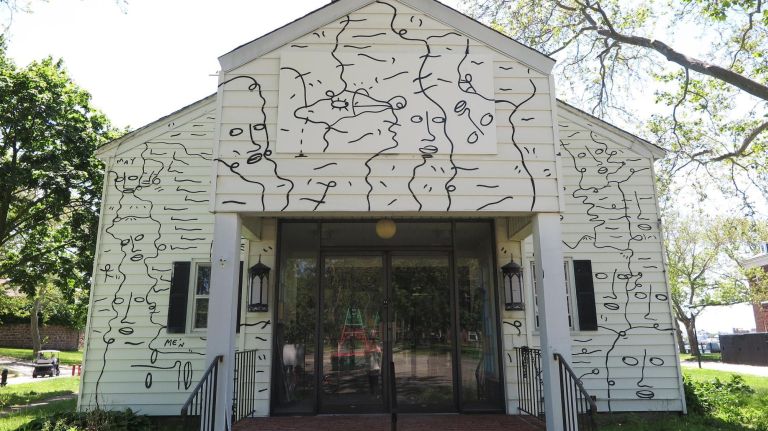 Our Lady Star of the Sea has transformed into a piece of artwork.