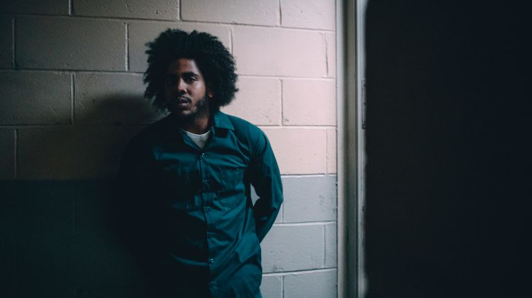 Jharrel Jerome plays both young and older Korey Wise in "When They See Us."&nbsp;