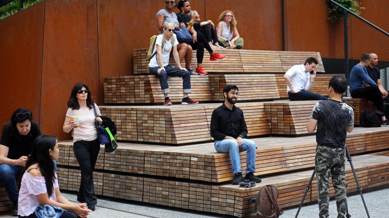 The Spur, the last High Line rail structure, opened to the public on Wednesday, June 5.
