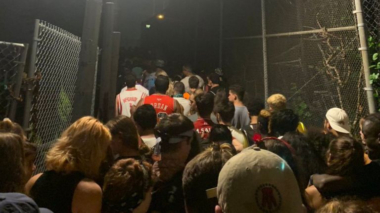 Gov Ball fans were forced to evacuate Randall's Island Park on Sunday.&nbsp;