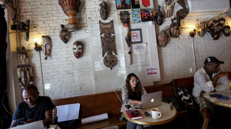 A Harlem tour, complete with restaurant, bar and museum picks 12 Patrons grab coffee at Shrine on June 26, 2019.