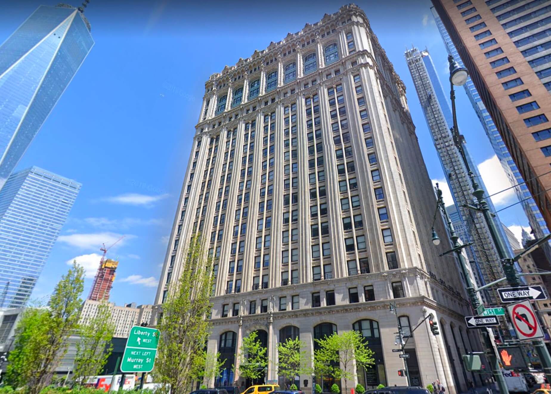 90 West St. in FiDi. (Google Maps)