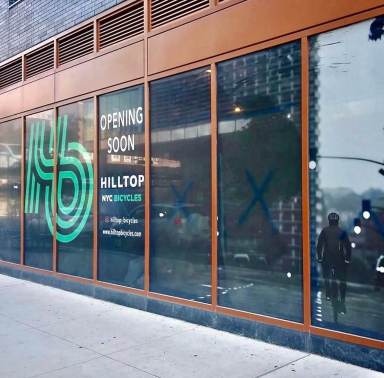 Hilltop Bicycles will open soon in Essex Crossing on the Lower East Side. (Istagram Hilltop Bicycles)