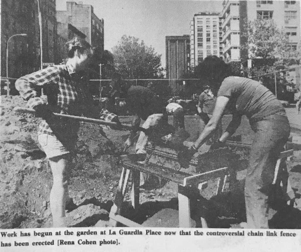 Manhattan Snaps: ’82 LaGuardia Garden worries 1