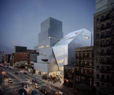 New Museum 2nd Building Courtesy OMA
