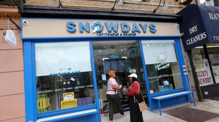 At Snowdays, shaved cream comes with a taste of nostalgia 5 The exterior of Snowdays at 7025 3rd Ave., in Bay Ridge on Tuesday.