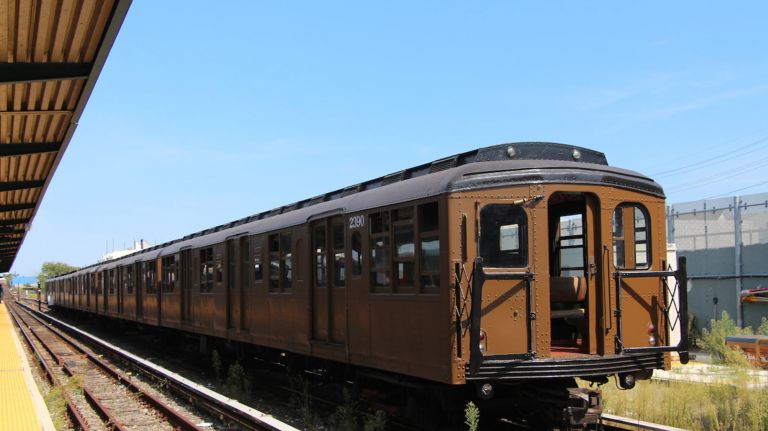 A vintage train will take passengers to Coney Island this Saturday, thanks to the New York Transit Museum.