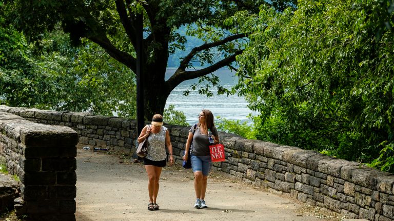Washington Heights' Fort Tyron Park boasts eight&nbsp;miles of paths and The Met&nbsp;Cloisters.&nbsp;