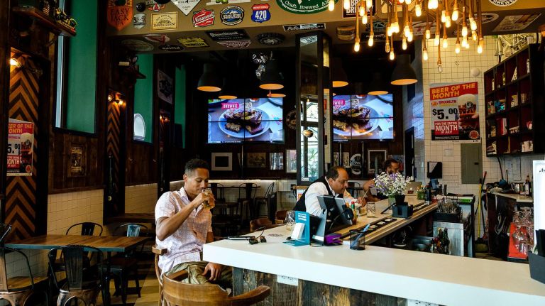 Bar 180 offers a solid selection of craft beers.