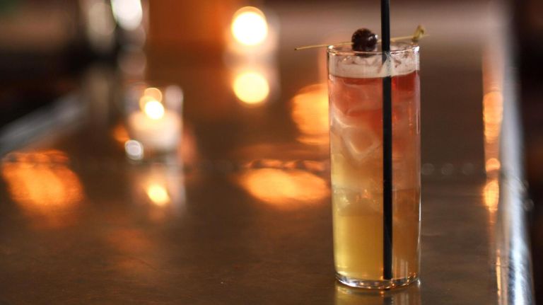 A coffee shop by day and a cocktail bar by night, The Uptown Garrison (821 W.&nbsp;181st St.)&nbsp;is the perfect afternoon-to-evening refuge.