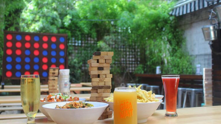 Redeye Grill returns after fire, the flavors of northern China and more NYC restaurant openings 5 Clinton Hall's latest project Gigawatt Hall brings beer garden fun to New Yorkers with giant games, giant beers, and plenty of acitivites through the summer and fall seasons.