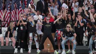 U.S. women’s soccer players an inspiration