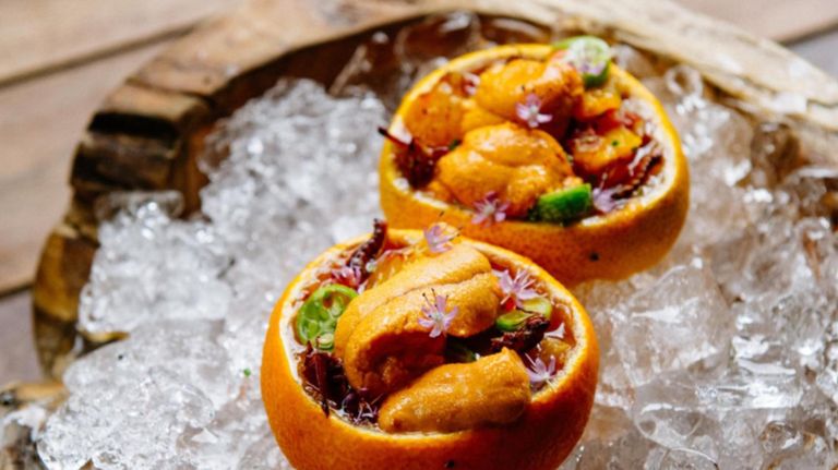 Gitano's guest chefs bring a taste of Tulum to SoHo's Garden of Love 5 Chef Jose Luis Hinostroza has crafted a sea urchin ceviche for Gitano Garden of Love's summer Chef Series.