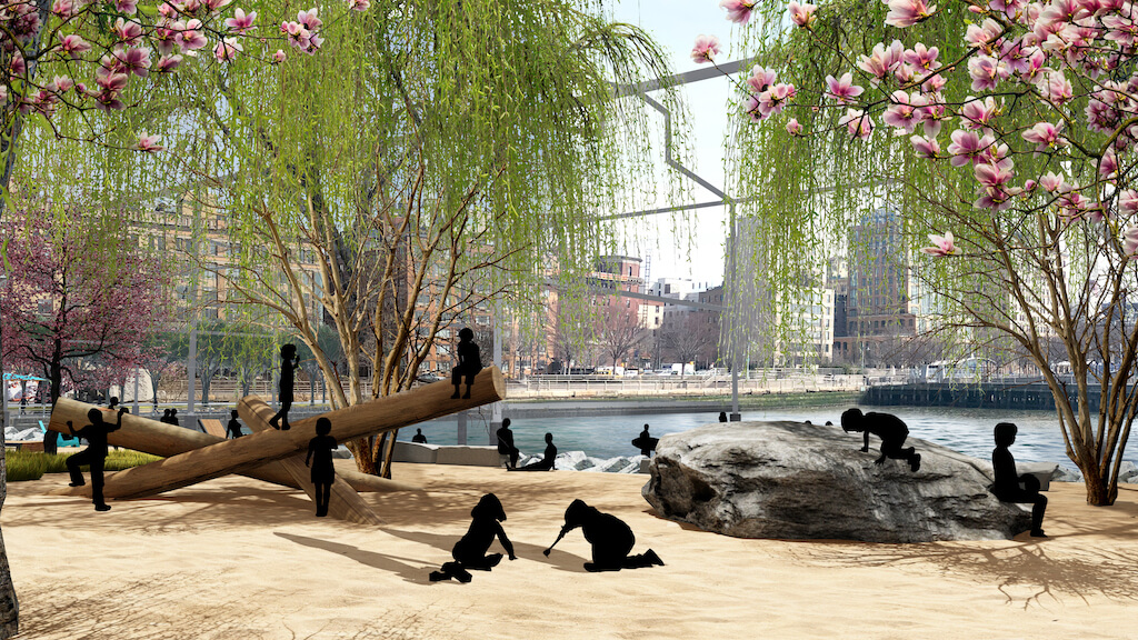 Field of dreams at Gansevoort Peninsula — but how big? 4