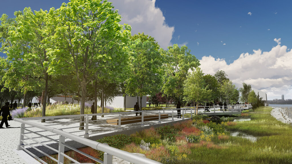 Field of dreams at Gansevoort Peninsula — but how big? 6