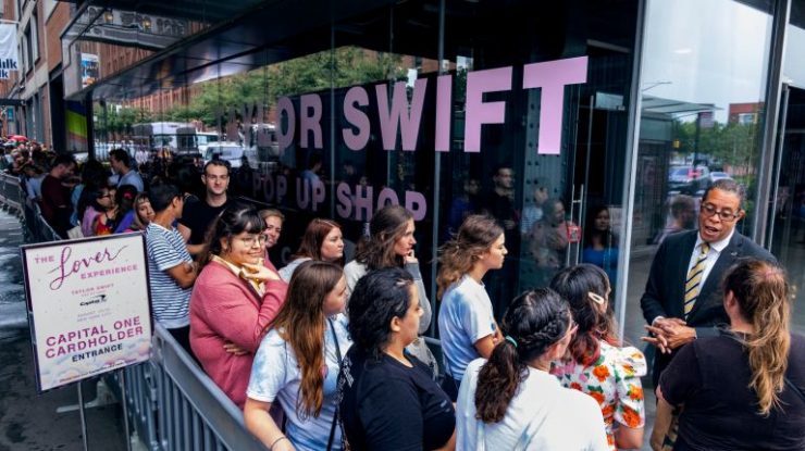 Taylor Swift Merch Pop Up Comes To Nyc In Celebration Of