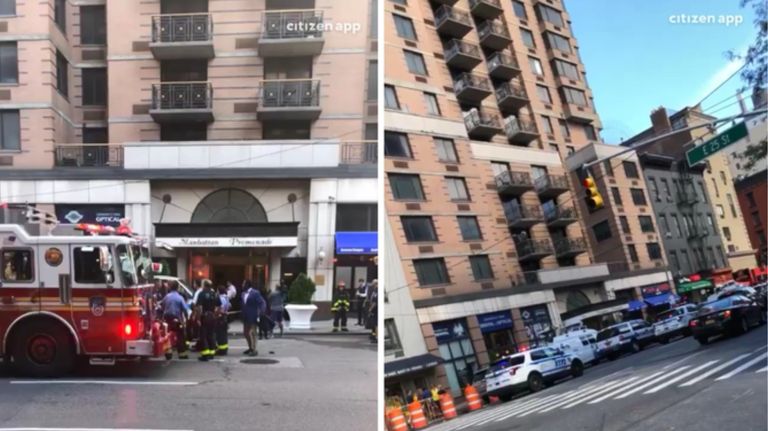 Man fatally crushed by elevator in Manhattan, officials say 3 Firefighters converge on a Kips Bay building where a man was fatally crushed by an elevator on Thursday.