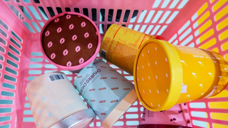 Museum of Ice Cream opening permanent shop in NYC 3 An array of flavored ice cream is sold at the Museum of Ice Cream.