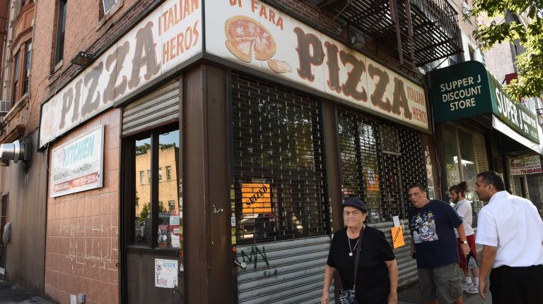 Famed Di Fara Pizza in Midwood seized by state over tax debt 2 Di Fara Pizza in Midwood was closed and a "seized" notice was posted on the front gate on Tuesday.