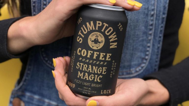 New Yorkers getting their caffeine fix with coffee and tonic concoctions 4 Stumptown Coffee Roasters sells "Strange Magic," a cascara soda in a can, in its cafes.
