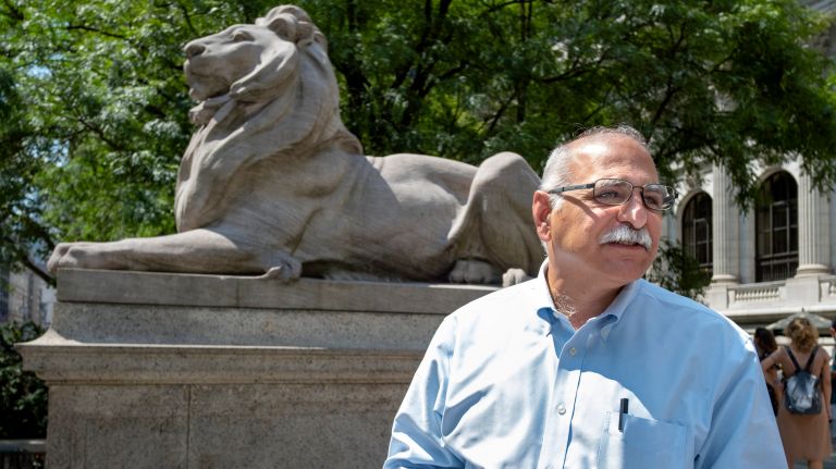 Library lions Patience and Fortitude to get $250G restoration 4 Gerry Oliva, senior director for facilities and operations at the New York Public Library, said laser cleaning "allows us to clean the stone without damaging it."