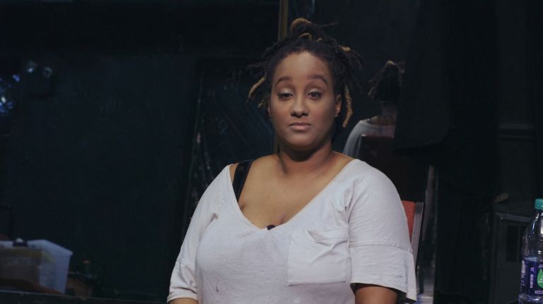 Dancer and choreographer Kayla Hamilton, who is based in the Bronx.