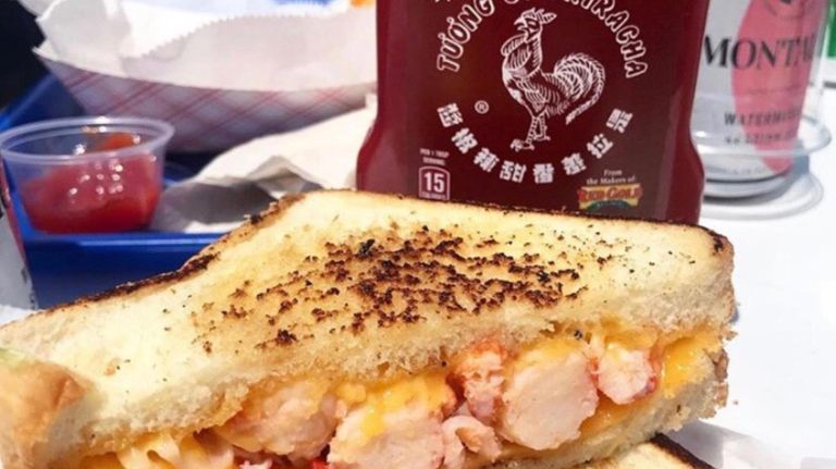 Feast your eyes on the Lobster Grilled Cheese at Place&nbsp;to Beach.